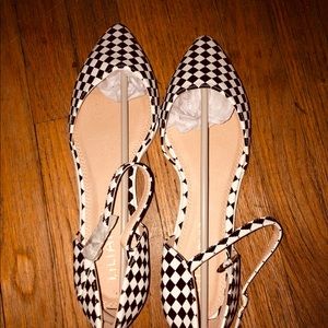 Liliana Shoes - NIB black and white checkered flats Liliana Shoes - NIB black and white checkered flats